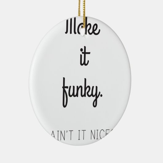 Maak het Funky Keramisch Ornament (Rechts)