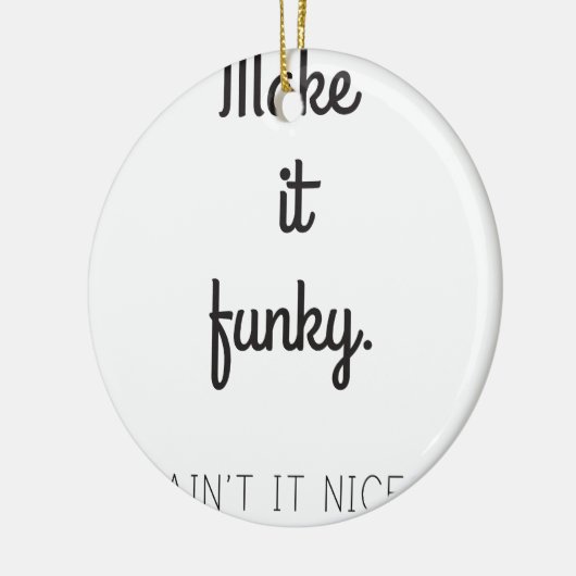 Maak het Funky Keramisch Ornament (Links)