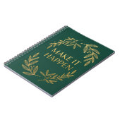 Maak het gebeuren Journaal Notitieboek (Linkerzijde)