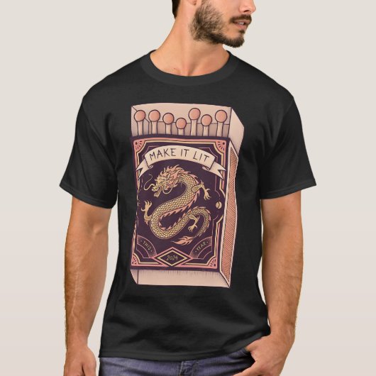 Maak het gloeiend t-shirt (Voorkant)