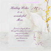 Maak het goed mam kaart (Gele Bloem)