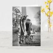 Maak het Graaf Engel des Doods Wenskaart BLANK Kaart (Gele Bloem)