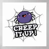 Maak het grappig positief als spin pun poster (Voorkant)