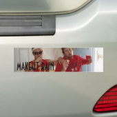 MAAK HET HERSTEL BUMPERSTICKER (Op auto)