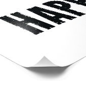 Maak het Inspirerend wit zwart Foto Afdruk (Hoek)