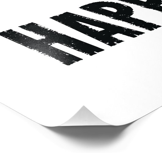 Maak het Inspirerend wit zwart Foto Afdruk (Hoek)