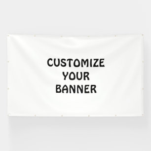 Maak het je eigen 6' x 10' Buiten met Metaal Spandoek