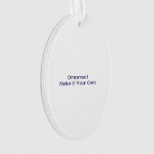 Maak het je eigen ornament (voorkant)