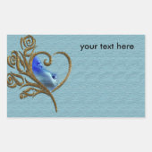 Maak het je eigen rechthoekige sticker (Voorkant)