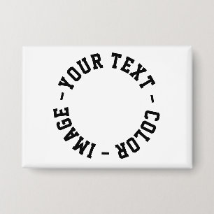 Maak het je eigen RRectangle 3,5" x 2,5" Button