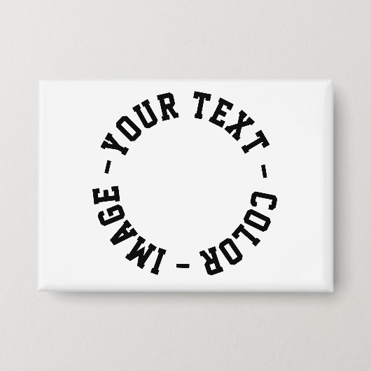Maak het je eigen RRectangle 3,5" x 2,5" Button (Voorkant)