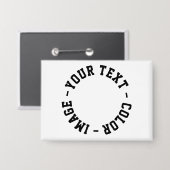 Maak het je eigen RRectangle 3,5" x 2,5" Button (Voorkant / Achterkant)