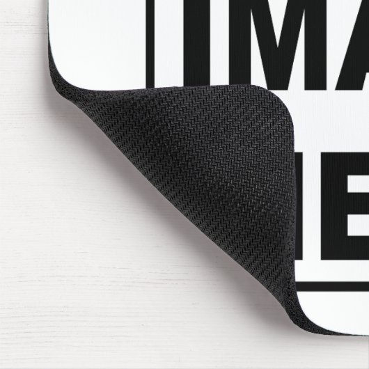 Maak het jezelf zelf Mousepad Muismat (Hoek)