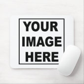 Maak het jezelf zelf Mousepad Muismat (Met muis)