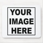 Maak het jezelf zelf Mousepad Muismat (Voorkant)