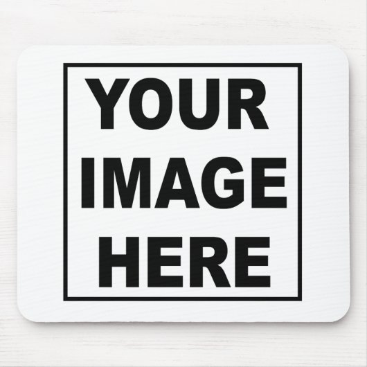 Maak het jezelf zelf Mousepad Muismat (Voorkant)