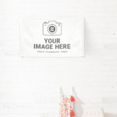 Maak het jouw aangepaste foto spandoek (Insitu)
