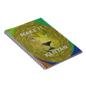 Maak het Keniaans Notitieboek (Rechterzijde)