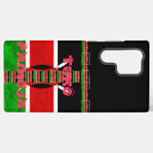 Maak het Keniaanse Tuko Pamoja Geïnspireerd Kenia  Samsung Galaxy Hoesje (Achterkant horizontaal)