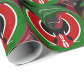 Maak het Kenyan Hakuna Matata Cadeaupapier (Rol Hoek)