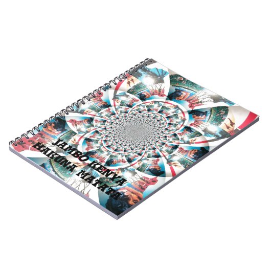 Maak het Kenyan Notitieboek (Linkerzijde)