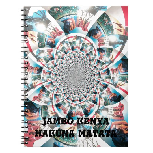 Maak het Kenyan Notitieboek (Voorkant)