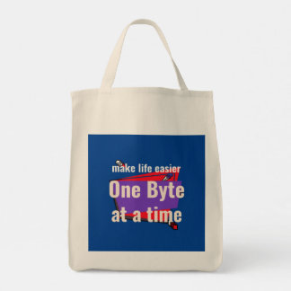 Maak het leven een voor een makkelijker tote bag