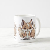 Maak het leven leuk, morgen is niet gegarandeerd koffiemok (Voorkant rechts)