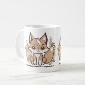 Maak het leven leuk, morgen is niet gegarandeerd koffiemok (Voorkant links)