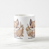 Maak het leven leuk, morgen is niet gegarandeerd koffiemok (Center)