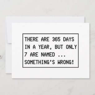 Maak het logisch! bedankkaart