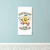 Maak het Meest – Citroen Poster Kunst Canvas Afdruk (Insitu (Houten vloer))