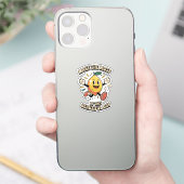 Maak het Meest – Citroen Vinyl Sticker (Telefoon)