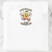 Maak het Meest – Citroen Vinyl Sticker (Tas)