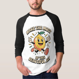 Maak het Meest – Lemon Power Heren T-shirt