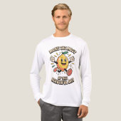 Maak het Meest – Lemon Power Heren Tri-Blend Shirt (Voorkant)