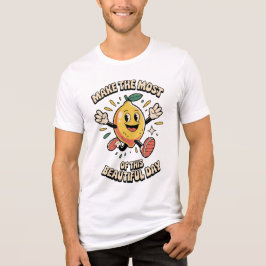 Maak het Meest – Lemon Power Heren Tri-Blend Shirt