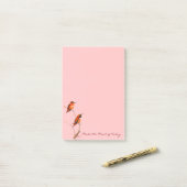 Maak het meeste van vandaag: Rufous Hummingbird Ar Post-it® Notes (Op bureau)