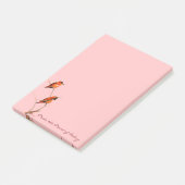 Maak het meeste van vandaag: Rufous Hummingbird Ar Post-it® Notes (Schuin)