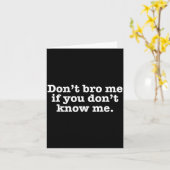 Maak het niet kapot als je me niet kent kaart (Gele Bloem)