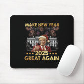Maak het nieuwe jaar 2025 weer geweldig grappig Tr Muismat (Met muis)
