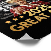 Maak het nieuwe jaar 2025 weer geweldig grappig Tr Poster (Hoek)