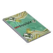 maak het onmogelijke mogelijk notitieboek (Rechterzijde)
