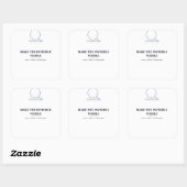 Maak het onzichtbare zichtbaar — Planner Sticker (Vel)
