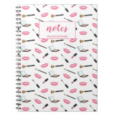 Maak het Patroon van de Dump en Roze Lips & de Naa Notitieboek (Voorkant)