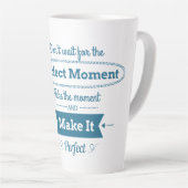 Maak het perfecte moment latte mok (Rechterhoek)