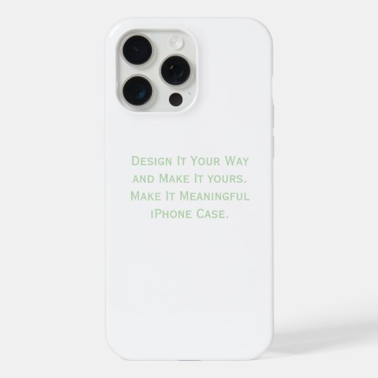 Maak het persoonlijk iPhone hoesje (Achterkant)