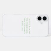 Maak het persoonlijk iPhone hoesje (Achterkant horizontaal)
