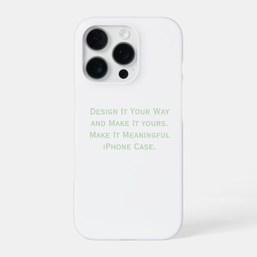 Maak het persoonlijk iPhone hoesje (Achterkant)