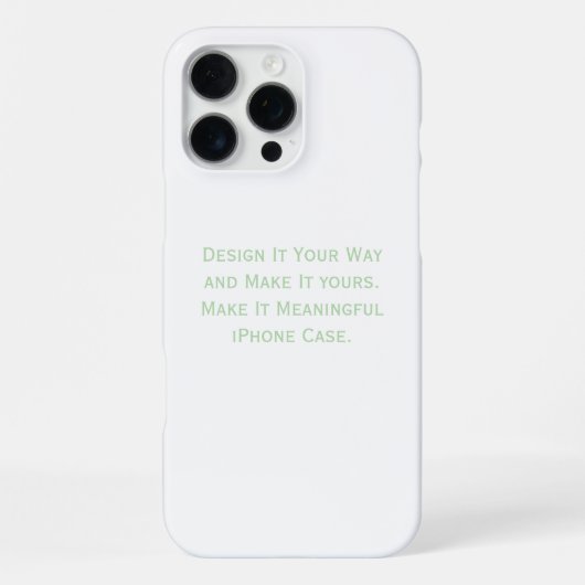 Maak het persoonlijk iPhone hoesje (Achterkant)
